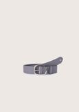 Cloe eco-leather belt BLU GRAFITE Woman image number 1