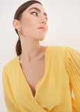 Blusa Blusy In Georgette GIALLOZAFFI Donna immagine n. 3