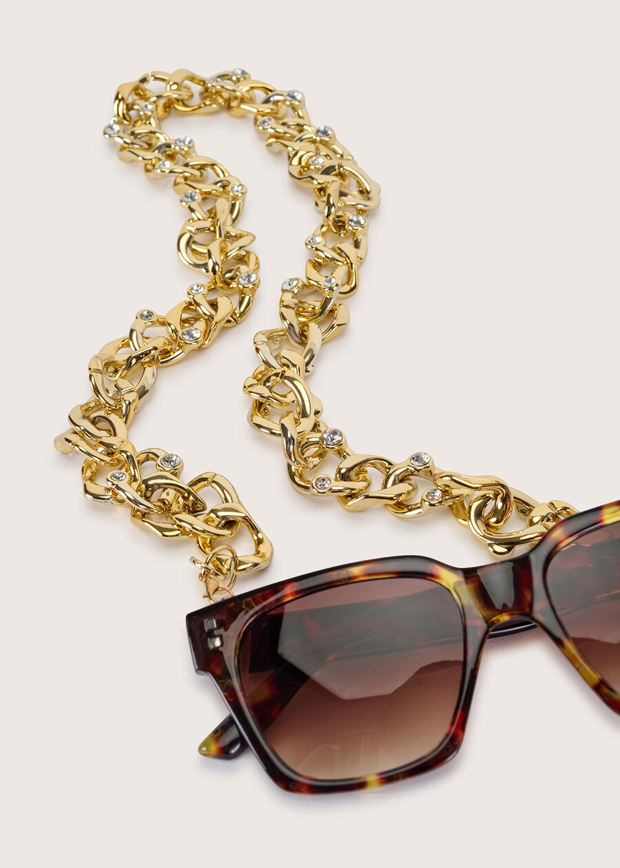 Caladio glasses chain GOLD Woman , image number 2