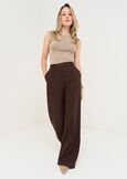Paky wide-leg tailored trousers MARRONE Woman image number 2