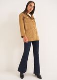 Galy faux leather jacket MARRONE TERRA Woman image number 5