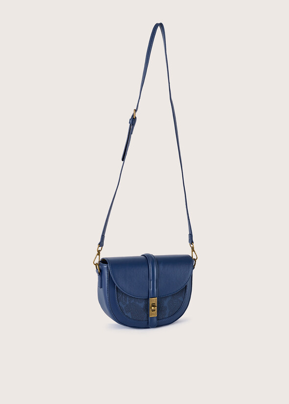Tracolla Bonye in ecopelle BLU LAGUNAMARRONE RUGGINE Donna null