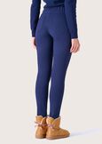 Kelly trousers in Milan stitch BLU INCHIOSTRONERO Woman image number 4