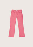 Jacqueline flared trousers ROSSO GERANIOVERDE ASPARAGO Woman image number 5