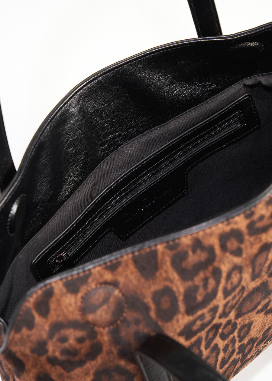 Bauletto Bonny animalier MARRONE CARAMELLO Donna , immagine n. 3