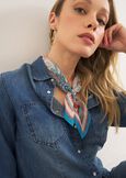 Carly denim shirt DENIM MEDIUM DENIM Woman image number 3