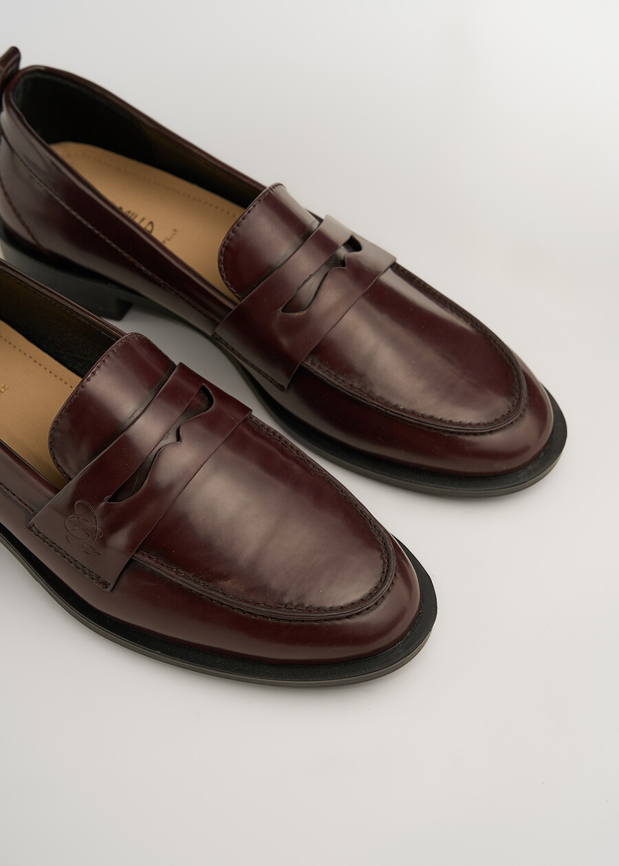 Mocassino Semm in ecopelle ROSSO BORDEAUX Donna , immagine n. 3