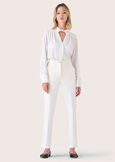 Pantalone Alice in punto Milano BIANCO WHITENERO BLACK Donna immagine n. 3