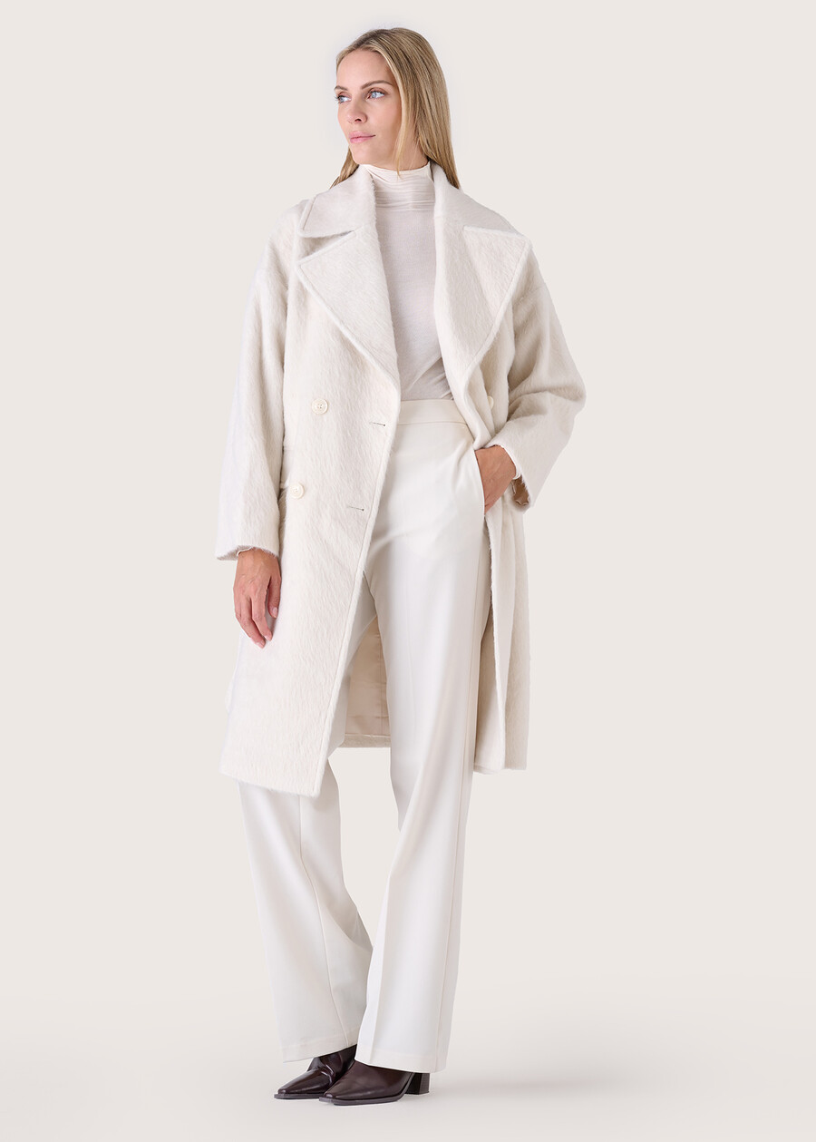 Cissy double-breasted coat ROSA MALVABEIGE LATTE Woman , image number 2