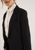 Gaby wool single-breasted jacket NERO BLACK Woman image number 3