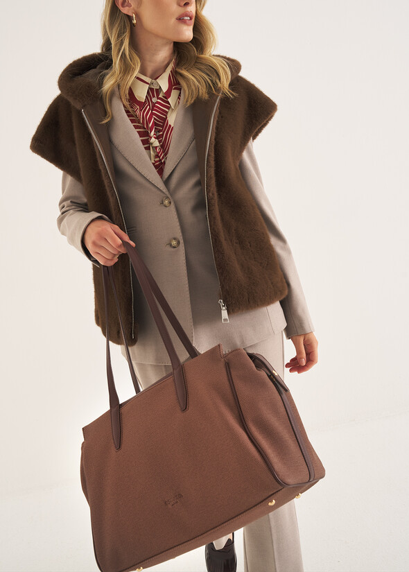 Bess duffle bag – Archivio collection BEIGE MOUSSE Woman null
