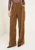 Pantaloni Paliky a coste ampi MARRONE Donna immagine n. 2