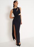 Aldy long dress NERO BLACK Woman image number 1