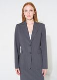 Giacca Gloryas monopetto in lana GRIGIO Donna immagine n. 1