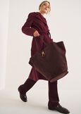 Shopping Beverly in ecocamoscio NERO BLACKVIOLA VINACCIA Donna immagine n. 1