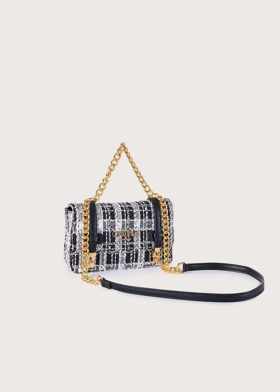 Pochette Bria in tweed BIANCO WHITE Donna , immagine n. 3