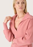 Merida jersey with polo neckline ROSA CAMMEO Woman image number 2