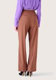 Peanut flared trousers MARRONE CARAMELLO Woman image number 4