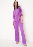 Blusa Benoro Con Cintura VIOLA MULBERRY Donna immagine n. 4