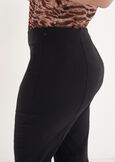Scarlett bengaline trousers MARRONENERO BLACK Woman image number 4
