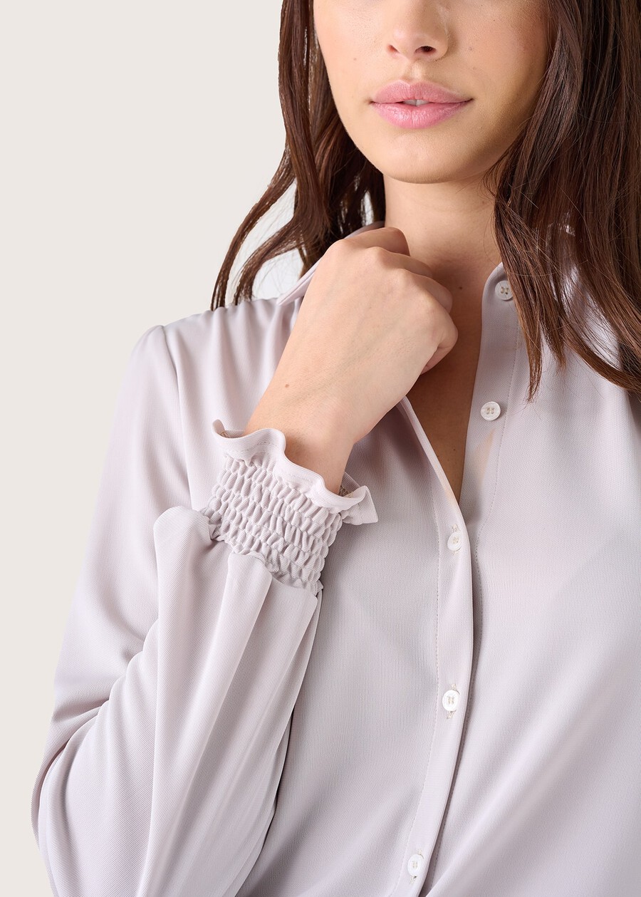 Camicia Calliope in jersey VIOLA FRESIAGRIGIO CLOUD Donna , immagine n. 2