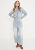 Pantalone Deny in 100% cotone BIANCO WHITE Donna immagine n. 2