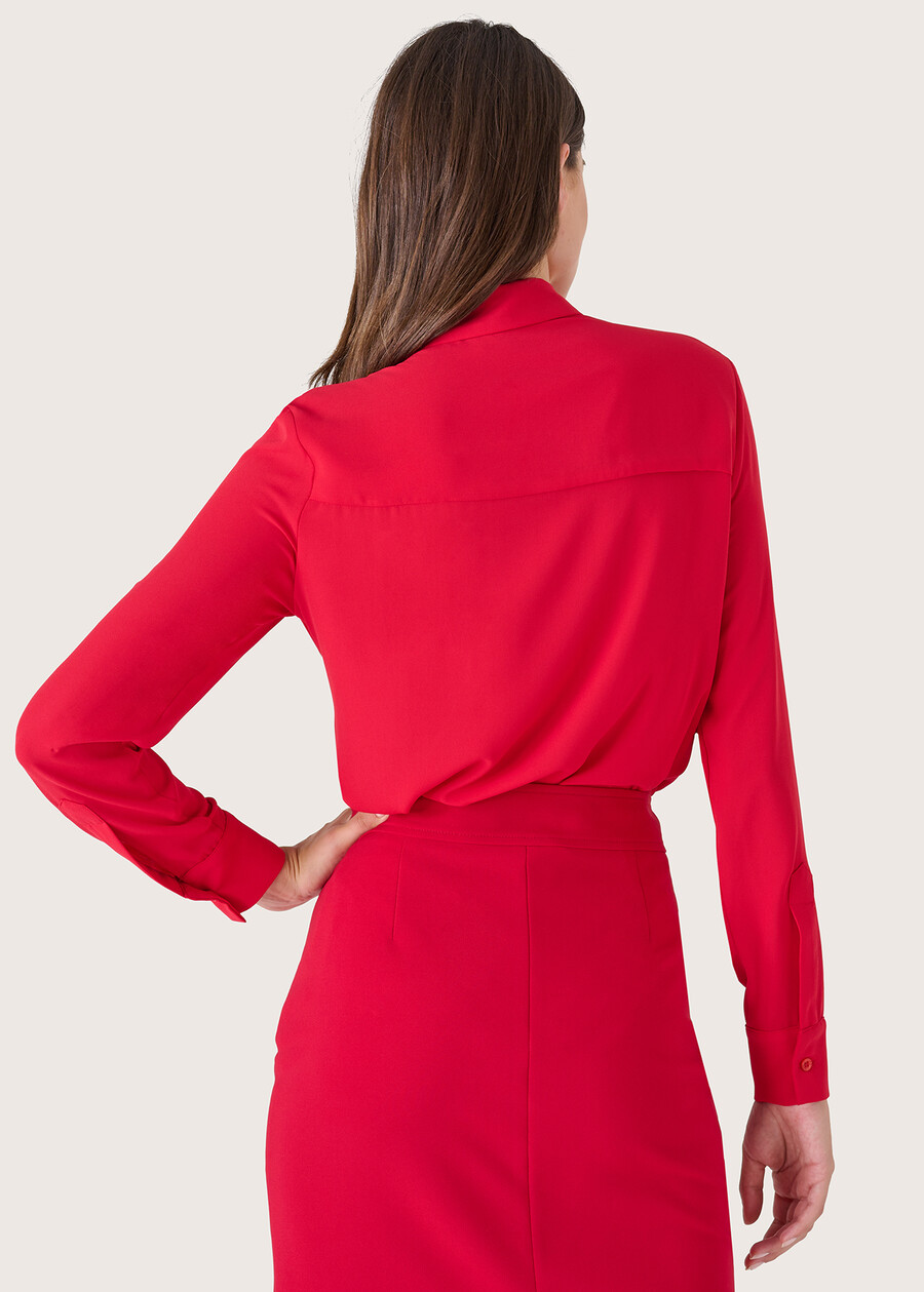 Camicia elegante Carlotta ROSSO CARPETBIANCO WHITE Donna , immagine n. 3