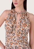 Abito lungo Abel 100% viscosa ARANCIO SUNRISE Donna immagine n. 3