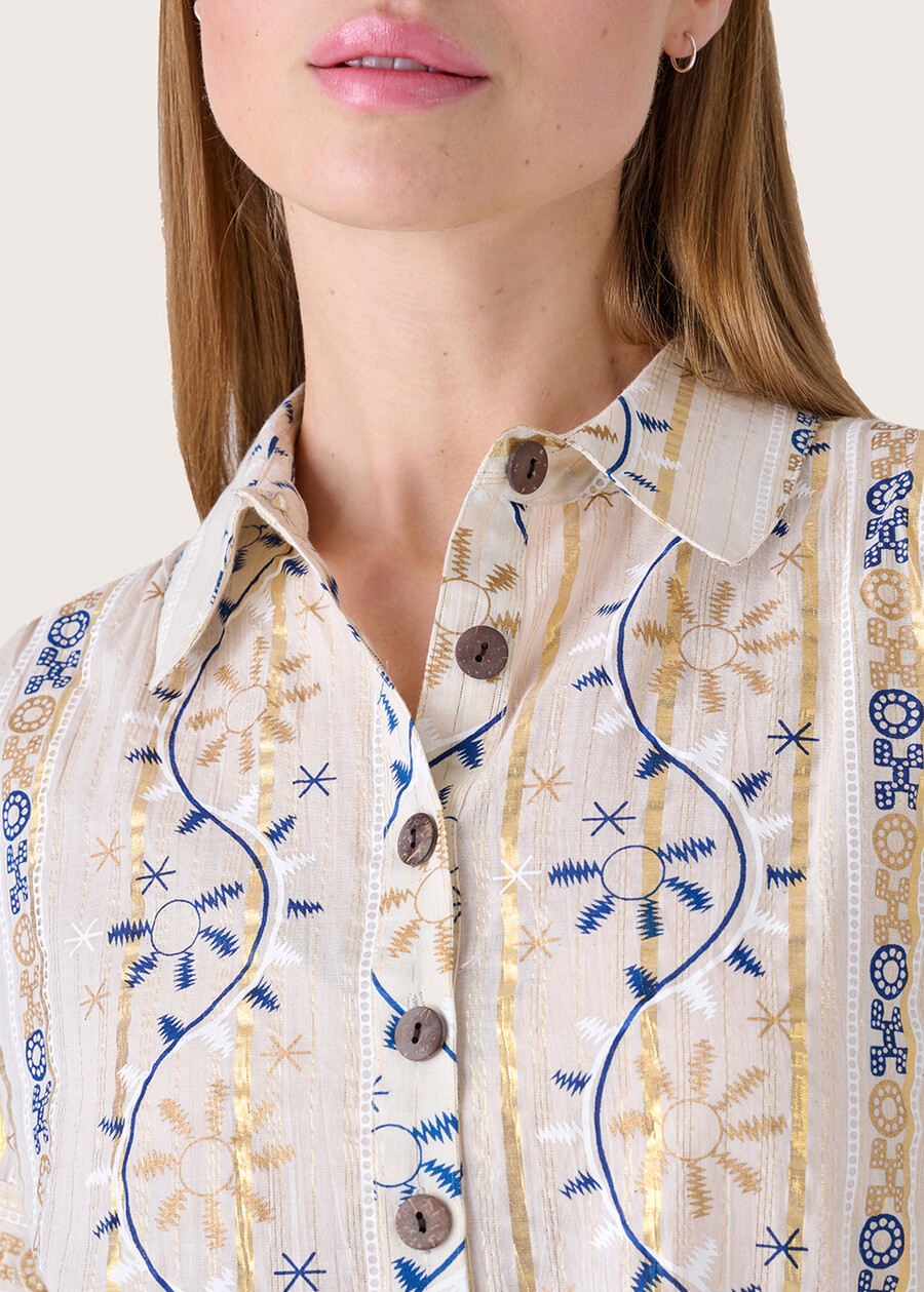 Camicia Colly 100% cotone BEIGE NAVAJO Donna , immagine n. 2