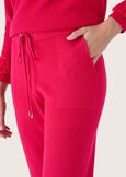 Pruee flared trousers ROSSO MAGENTABLU GRAFITE Woman image number 3