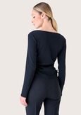 Maglia Spain in cotone NERO BLACK Donna immagine n. 3