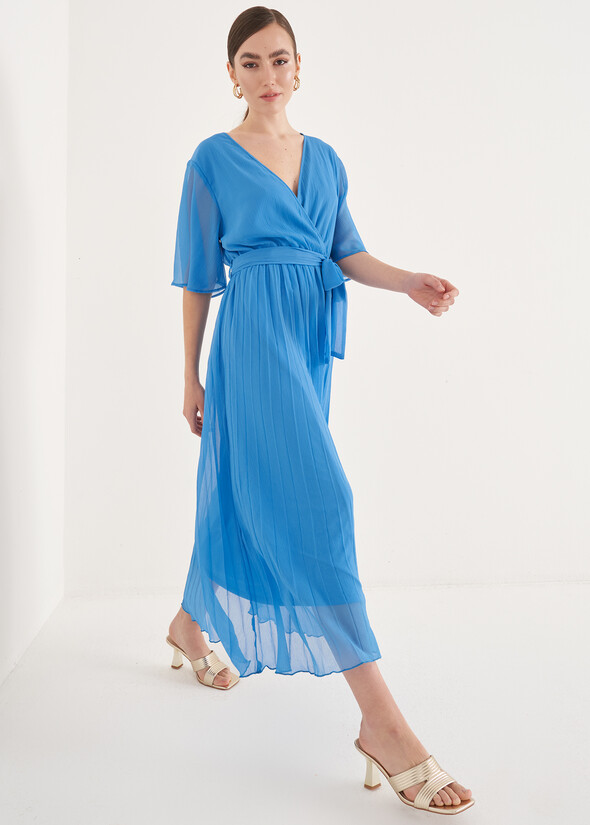 Amory Georgette Midi Dress ZAFFI Woman null
