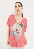 Blusa Bonnie stampa floreale ROSA Donna immagine n. 1