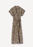 Abito Addis Chemisier Animalier BEIGE Donna immagine n. 4