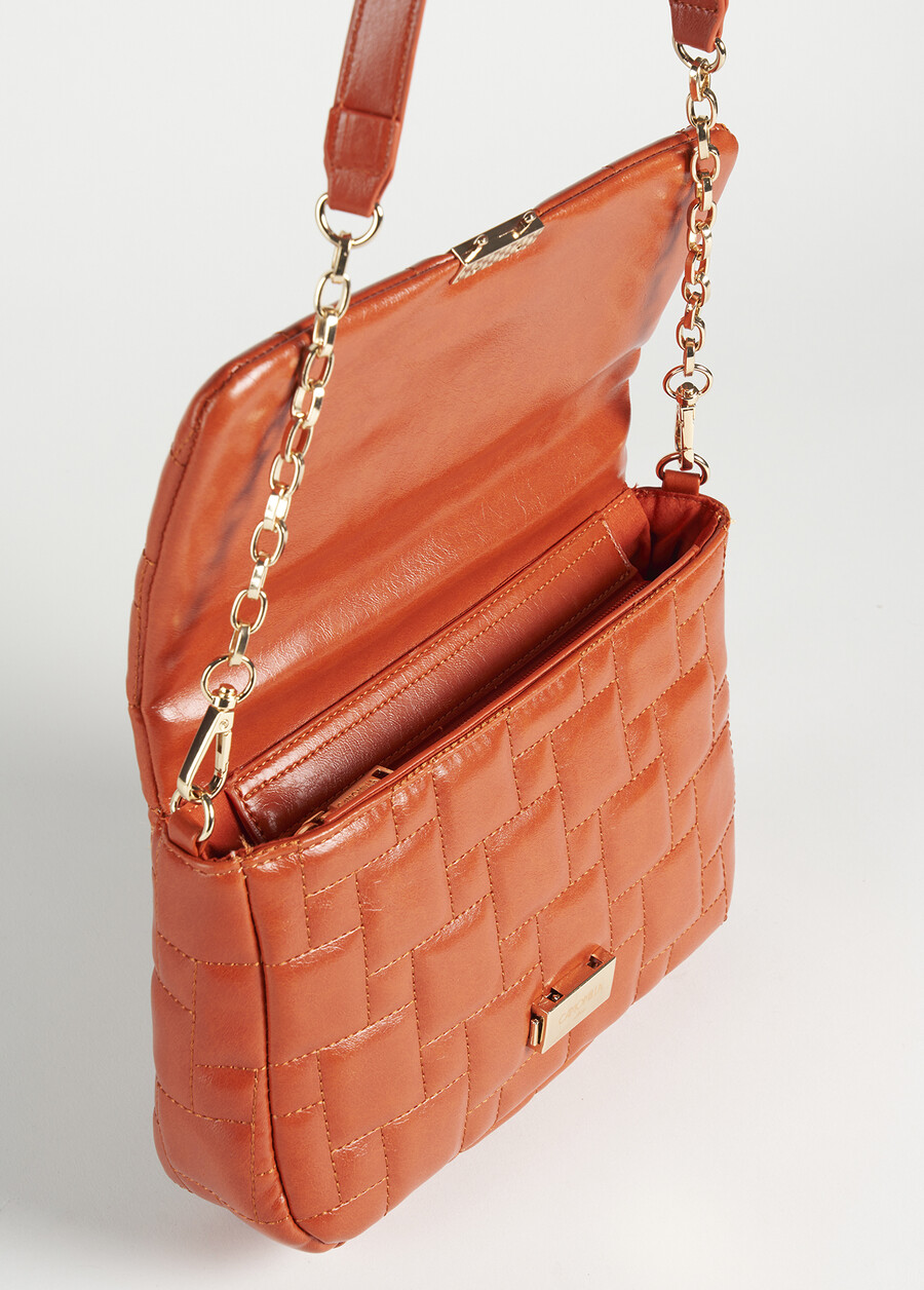 Pochette Briant in ecopelle BIANCO BURROARANCIO CAROTENEMARRONE TERRAROSSO Donna , immagine n. 3