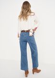 Dodo cotton denim trousers DENIM MEDIUM DENIM Woman image number 6