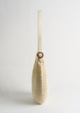 Blissy crochet bucket bag BEIGE LATTE Woman image number 2