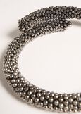 Collana Glory choker microsfere GRIGIO GUNMETALGOLD Donna immagine n. 3