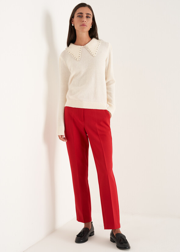 Pantalone Alice-L a sigaretta ROSSO Donna null