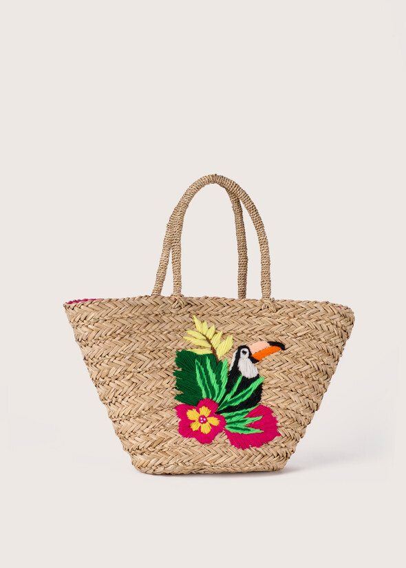 Borsa a cesta Benie in paglia  Donna null