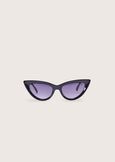Cat-eye sunglasses NERO BLACKVERDE HAVANA Woman image number 3