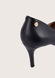 Sindy 100% leather  décolleté shoe NERO BLACK Woman image number 3