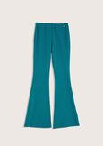 Pantalone Victoria gamba a zampa VERDE POKERVIOLA BEGONIANERO Donna immagine n. 4
