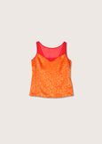 Top Emily in doppio tessuto ARANCIO SUNRISE Donna immagine n. 5
