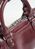 Baku faux leather bowling bag ROSSO BORDEAUX Woman image number 3