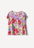 Blusa Bloom Scollo Rotondo BIANCO WHITE Donna immagine n. 4