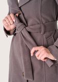 Cappotto Lara in panno BEIGE TAUPE Donna immagine n. 2
