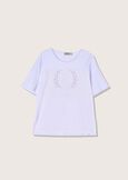 Samuela cotton t-shirt BIANCO Woman image number 4