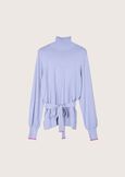 Andie viscose-blend jersey BLU FIORDALISO Woman image number 4