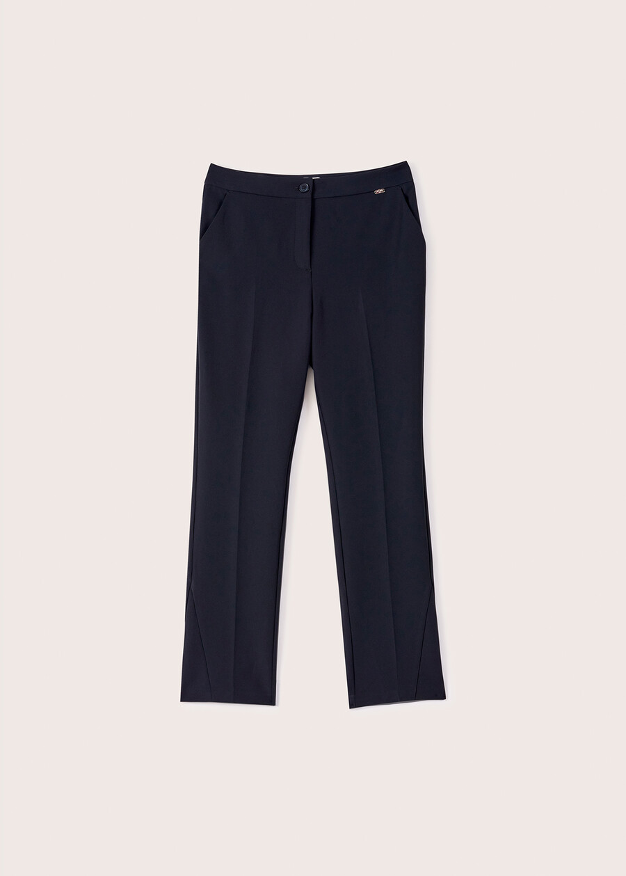 Pantalone Jacqueline a gamba stretta ROSSO MAGENTANERO BLACKVERDE BOTTIGLIABLUE DARK BLUE Donna , immagine n. 6